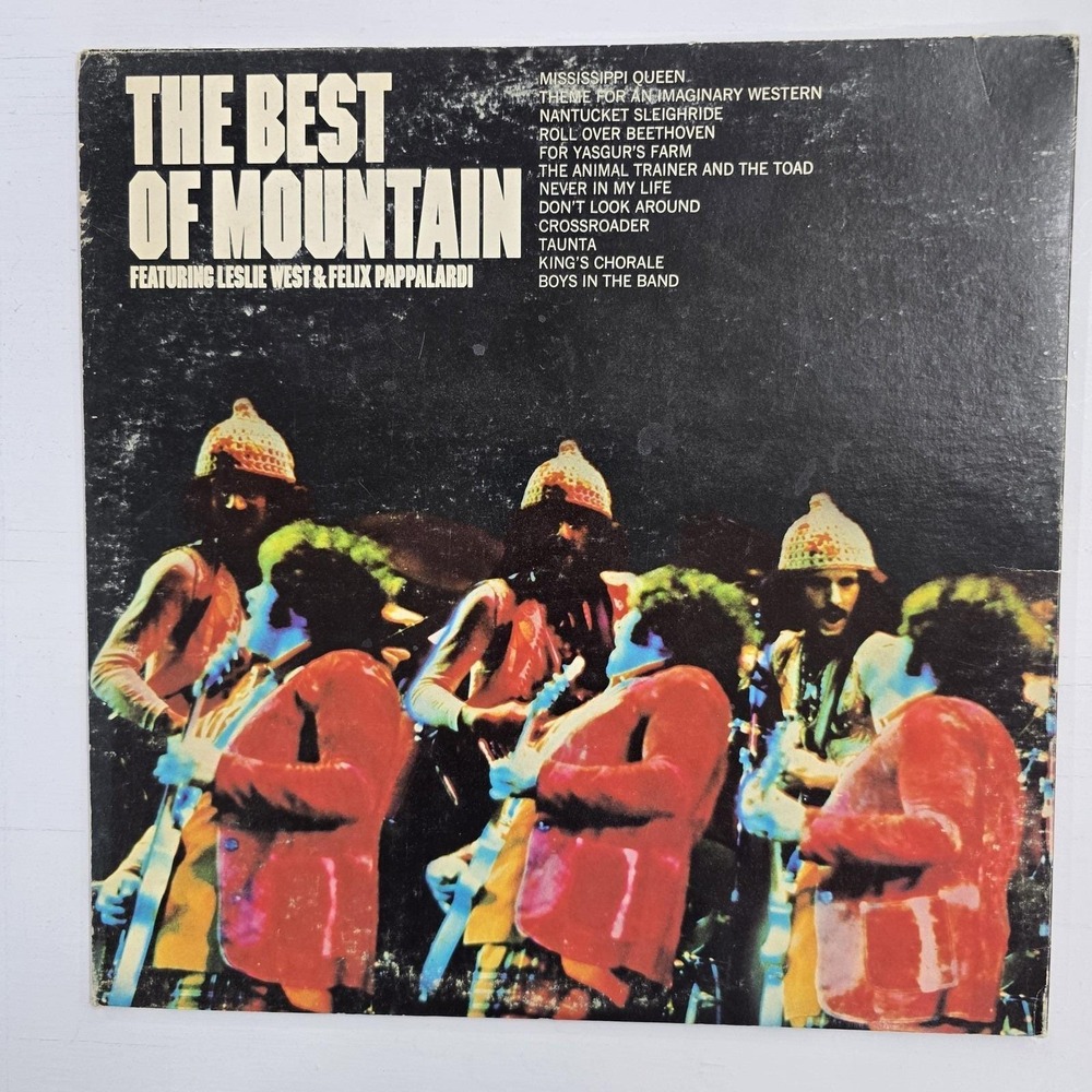 Mountain The Best of Mountain LP VG/VG Classic Rock 1973 Vintage Vinyl KC 32079
